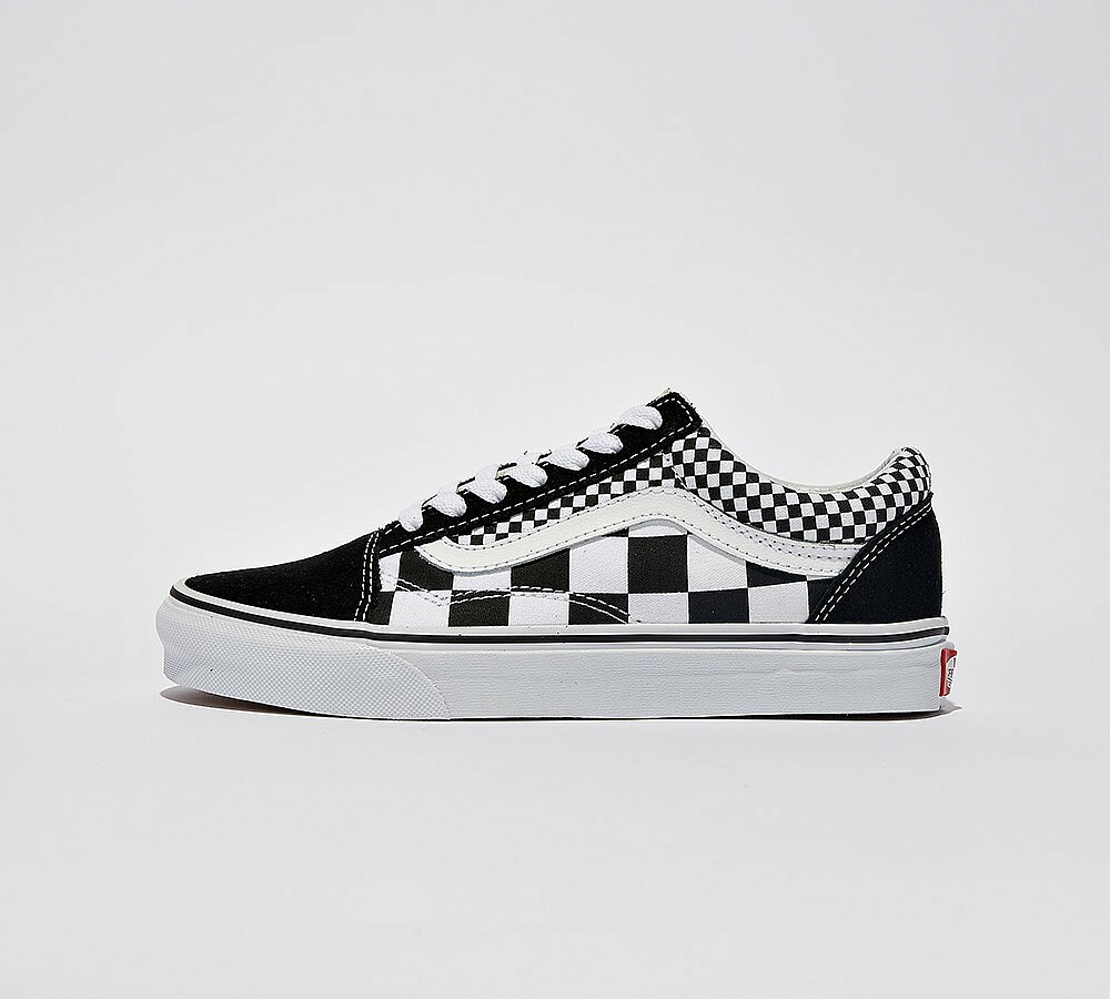 mix checker vans old skool